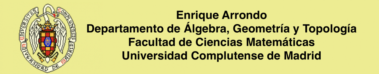Home page of Enrique Arrondo